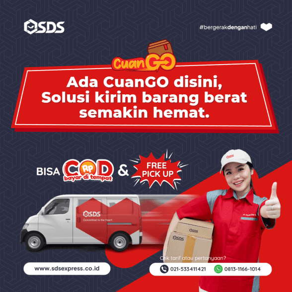 Bebas Khawatir dengan Pengiriman Barang Berat Bersama SDS Express